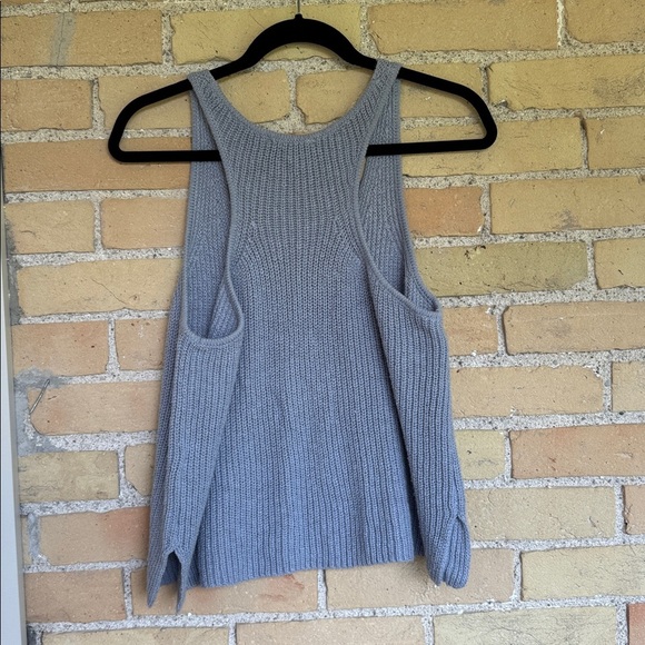 Splendid Bluish Gray Knit Tank Top - Picture 4 of 4